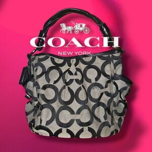 COACH Signature "C" Monogram Shoulder Bag